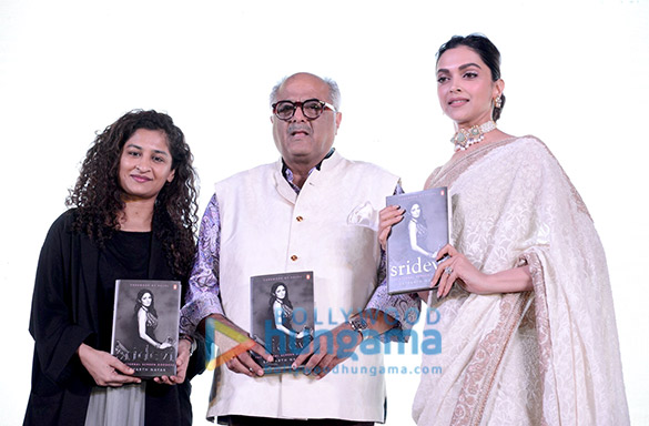 photos deepika padukone and boney kapoor snapped during the book launch on sridevis life at litfest 2019 3