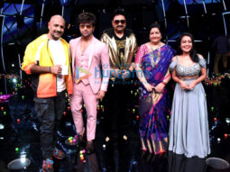 Photos: Himesh Reshammiya, Anuradha Paudwal and Kumar Sanu snapped on sets of Indian Idol season 11