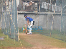 Photos: Ibrahim Ali Khan snapped playing cricket