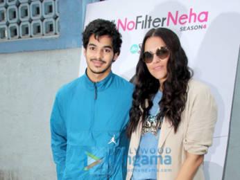 Photos: Ishaan Khatter and Neha Dhupia snapped on sets of the show #NoFilterNeha Season 4