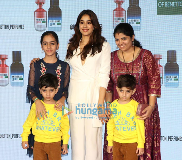Photos: Janhvi Kapoor graces the launch of the perfume United Dreams Together