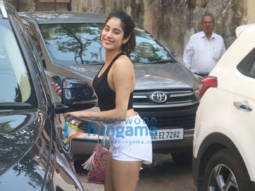 Photos: Janhvi Kapoor spotted at the Pilates gym