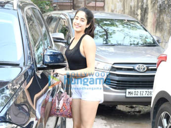 Photos: Janhvi Kapoor spotted at the Pilates gym