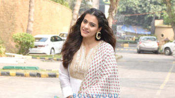 Photos: Kajol snapped during Tanhaji – The Unsung Warrior promotions