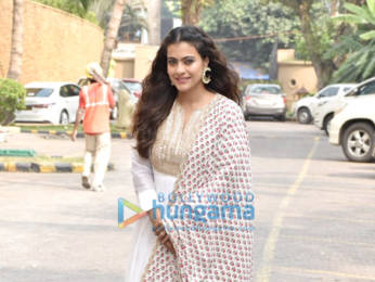 Photos: Kajol snapped during Tanhaji - The Unsung Warrior promotions