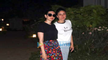 Photos: Kareena Kapoor Khan and Karisma Kapoor spotted at Bandra