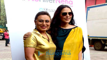Photos: Rani Mukerji and Neha Dhupia snapped on sets of the show No Filter Neha Season 4