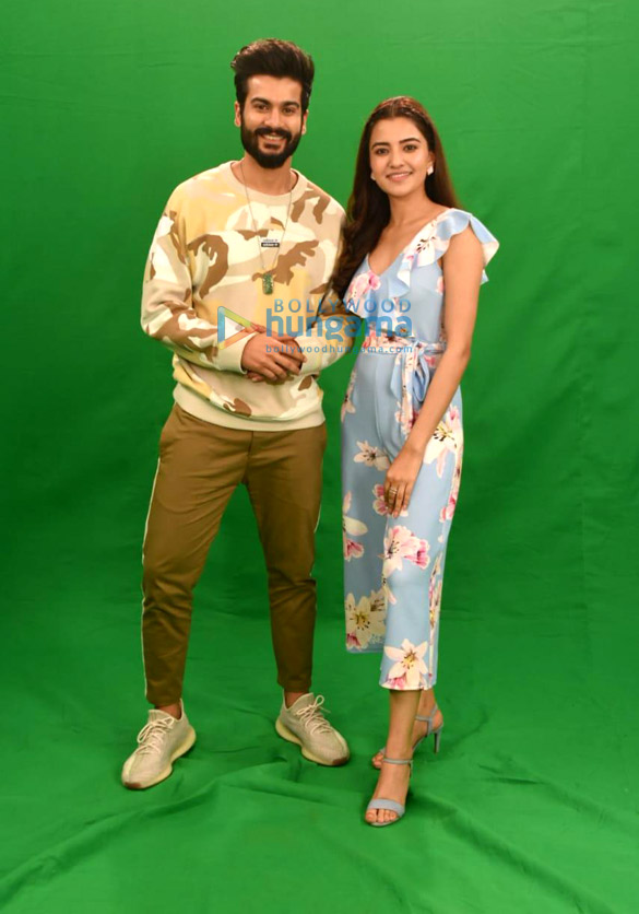 Photos: Rukshar Dhillon and Sunny Kaushal snapped promoting their film Bhangra Paa Le