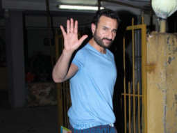 Photos: Saif Ali Khan snapped at a dubbing studio in Bandra