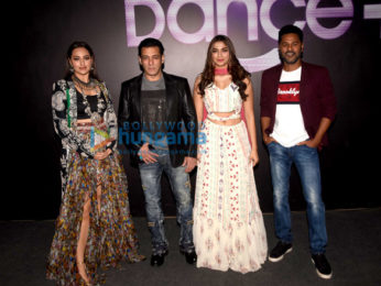 Photos: Salman Khan, Sonakshi Sinha, Saiee Manjrekar and Prabhu Dheva snapped promoting their film Dabangg 3 on the sets of Dance Plus