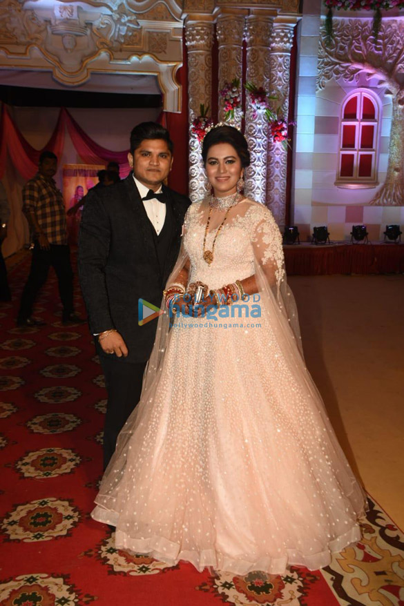 photos salman khan and others snapped at the wedding of his makeup artist raju naags son 6