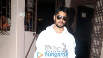 Photos: Sidharth Malhotra snapped at Shankar Mahadevan’s studio