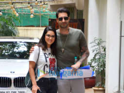 Photos: Sunny Leone and Daniel Weber snapped in Mumbai