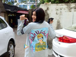 Photos: Vidyut Jammwal and Adah Sharma snapped outside a radio station