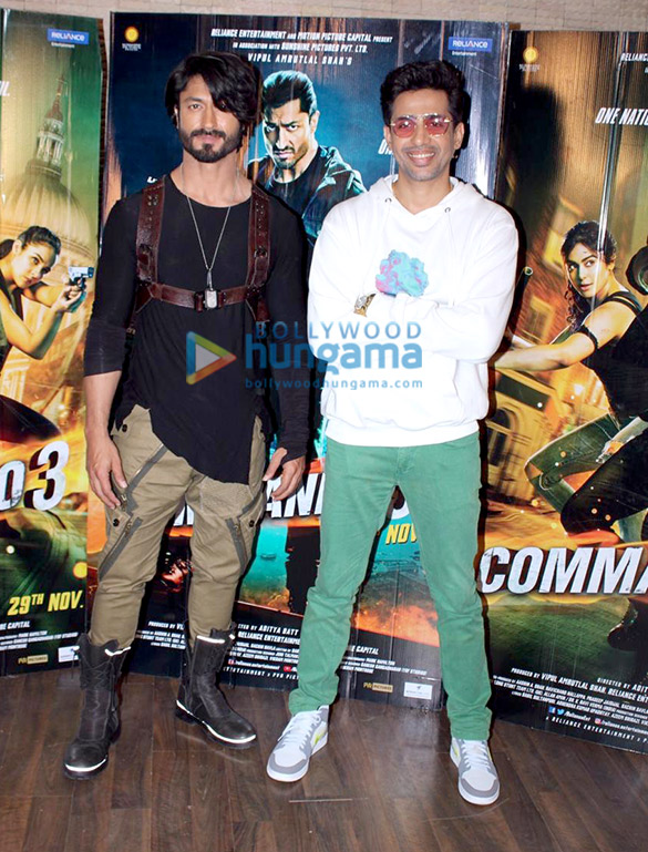 photos vidyut jammwal and gulshan devaiah snapped promoting their film commando 3 6