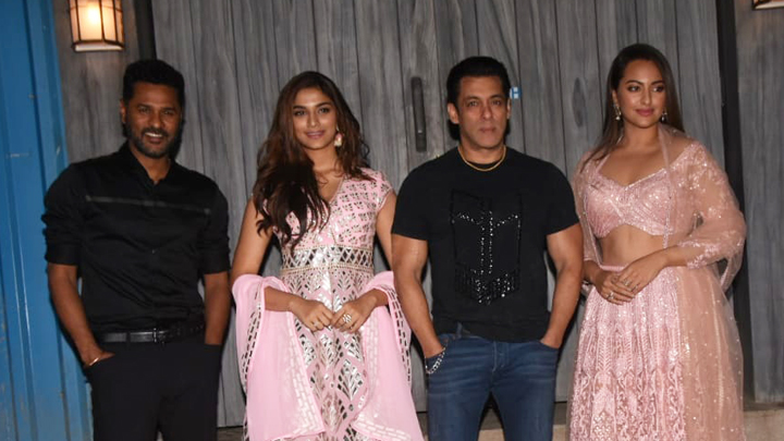 Salman Khan & Dabangg 3 cast at Bigg Boss Set | Saiee Manjrekar | Sonakshi Sinha | Prabhu Deva