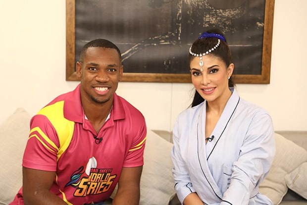 Salman Khan and Jacqueline Fernandez hang out with Yohan Blake Salman Khan and Jacqueline Fernandez hang out with Yohan Blake