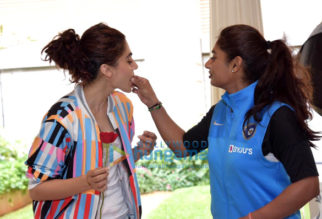 On The Sets Of The Movie Shabaash Mithu