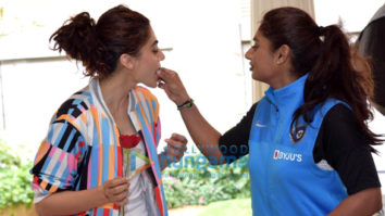 On The Sets Of The Movie Shabaash Mithu