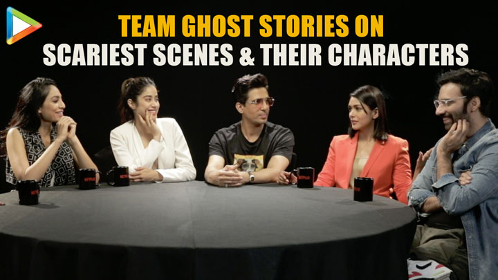 Team Ghost Stories on Scariest Scenes, Their Characters & 4 Directors | Mrunal | Janvhi | Gulshan Team Ghost Stories on Scariest Scenes, Their Characters & 4 Directors | Mrunal | Janvhi | Gulshan