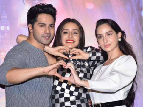 Trailer Launch of film Street Dancer 3D with Varun Dhawan Shraddha Kapoor Nora Fatehi and others Part 4