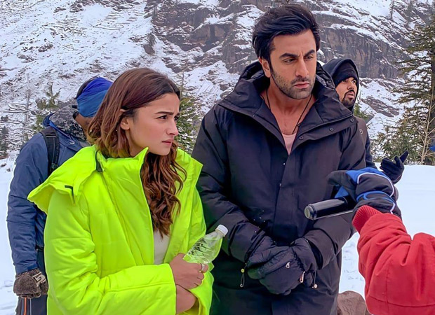 Brahmastra: Ranbir Kapoor and Alia Bhatt shoot in a snow-clad Manali