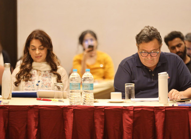 Rishi Kapoor and Juhi Chawla's Sharmaji Namkeen rolls, latter shares pictures