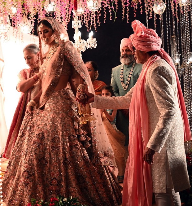Amitabh Bachchan and Jaya Bachchan become parents to Katrina Kaif for this wedding shoot, Nagarjuna joins in