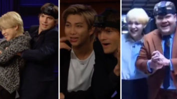 BTS members play Hide and Seek as Ashton Kutcher lifts Jin and Jimin in this hilarious segment on James Corden’s show