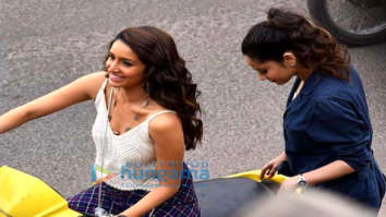 on the sets of the movie Baaghi 3