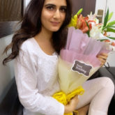 Birthday girl Fatima Sana Shaikh gets a sweet surprise on sets of Suraj Pe Mangal Bhari