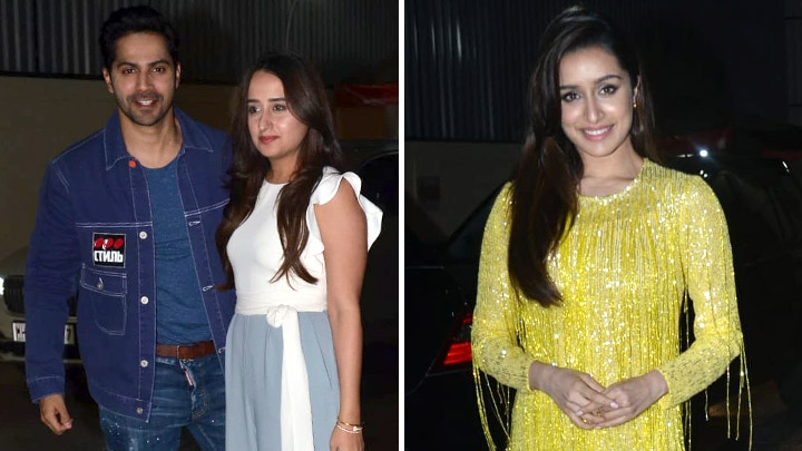 Celebs attend the special screening of the movie Street Dancer 3D