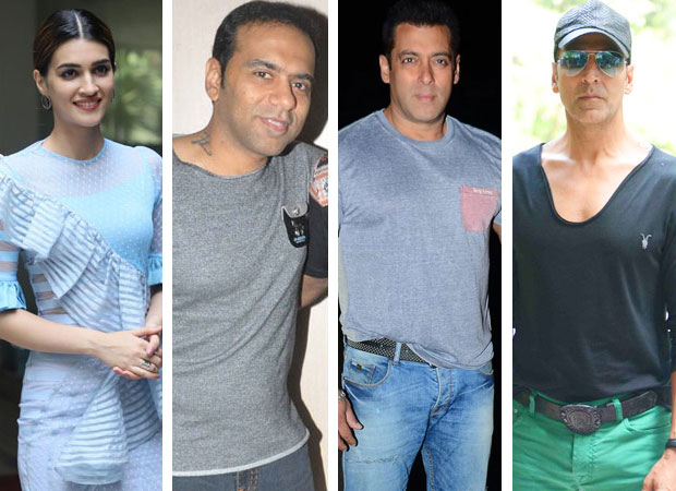 Exclusive In a unique twist Kriti Sanon and Farhad Samji are both part of two different movies – starring Salman Khan and Akshay Kumar feature