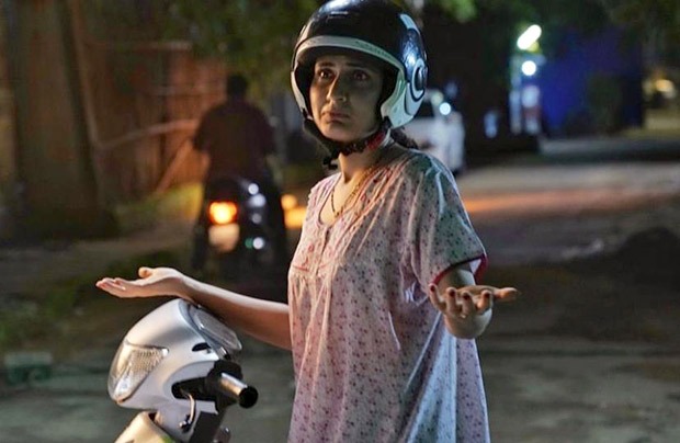 Fatima Sana Shaikh is trying to be sexy in these series of photos from the sets of Ludo
