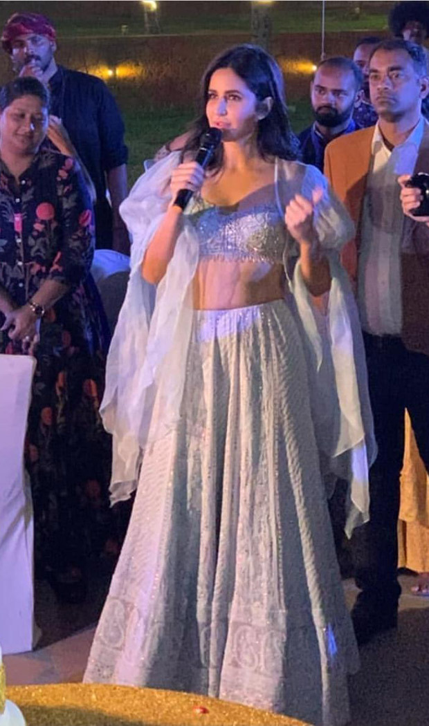 Katrina Kaif looks ethereal in icy blue lehenga, dances on 'Afghan Jalebi' at her makeup artist's wedding Katrina Kaif looks ethereal in icy blue lehenga, dances on 'Afghan Jalebi' at her makeup artist's wedding