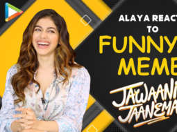 LOL- Alaya REACTS to ‘Sara-Taimur’ MEME on Jawaani Jaaneman Trailer | Saif Ali Khan | Tabu