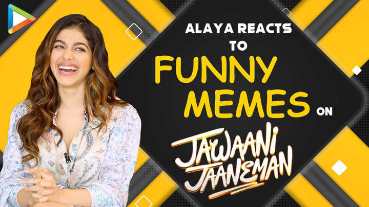 LOL- Alaya REACTS to ‘Sara-Taimur’ MEME on Jawaani Jaaneman Trailer | Saif Ali Khan | Tabu