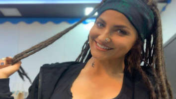 on the sets of the movie Malang