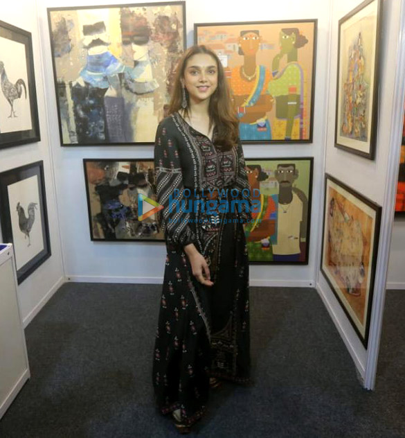 photos aditi rao hydari snapped at india art festival 2020 4