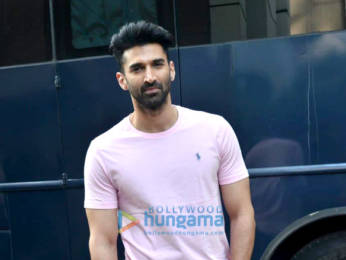 Photos: Aditya Roy Kapur and Disha Patani spotted promoting their film Malang