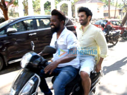 Photos: Aditya Roy Kapur snapped at a shoot location