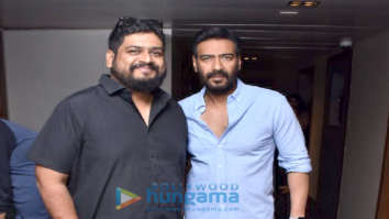 Photos: Ajay Devgn and Om Raut snapped during Tanhaji – The Unsung Warrior promotions