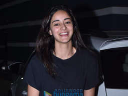 Photos: Ananya Panday, Rajkummar Rao and Shanaya Kapoor snapped in Juhu