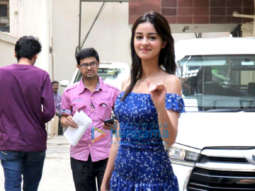 Photos: Ananya Panday spotted at Dharma office in Bandra