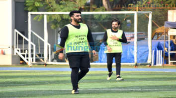 Photos: Arjun Kapoor, Aparshakti Khurana and others snapped during a football match