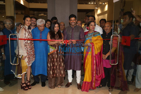 photos celebs grace javed akhtars art exhibition at nehru centre art gallery 1