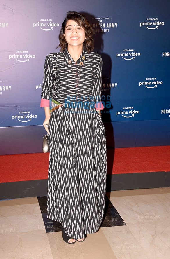 photos celebs snapped at amazon primes the forgotten army promotions 3