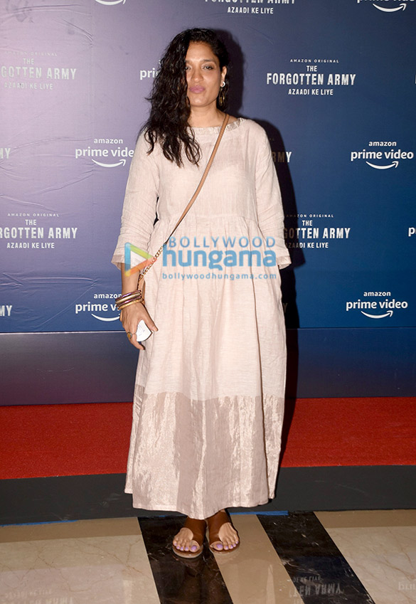 photos celebs snapped at amazon primes the forgotten army promotions 8
