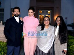 Photos: Deepika Padukone, Vikrant Massey, Meghna Gulzar and Laxmi Agarwal snapped promoting Chhapaak at Imperial Hotel in New Delhi