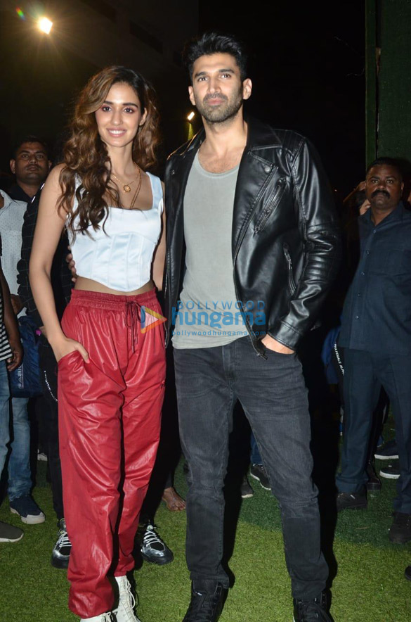 Photos Disha Patani And Aditya Roy Kapur Snapped During Promotions Of